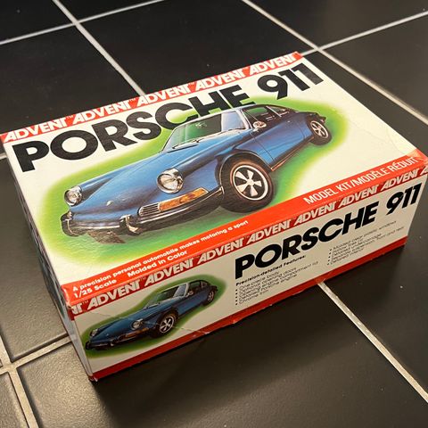 Porsche 911 1/25 Advent Samlerobjekt