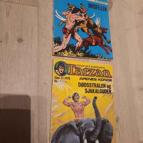 Tarzan #20 74 og #21 75