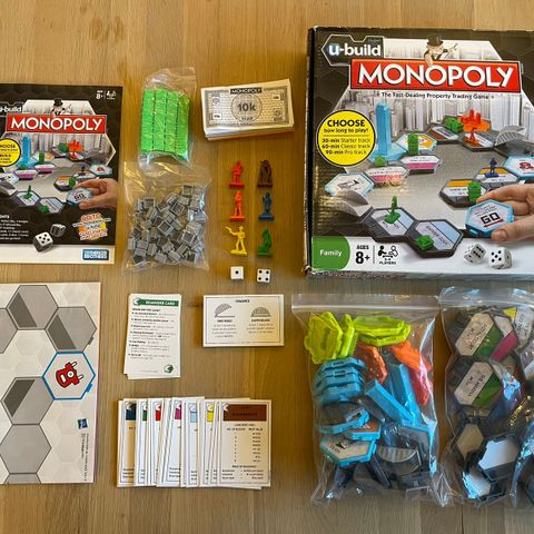 Monopoly U-build (komplett)