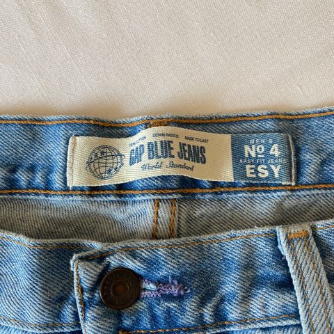 Ubrukt Herre lys blå Jeans fra GAP, stor størrelse W 40 L30.