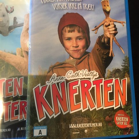 Knerten filmene på DVD 3stk