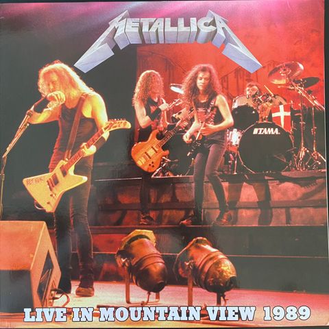 Metallica - Live In Mountain View 1989