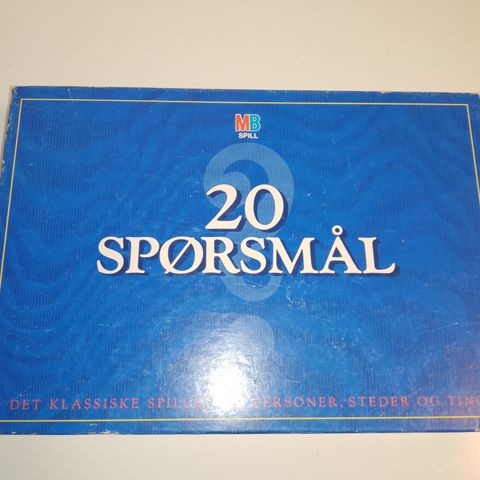 20 spørsmål Brettspill (1989)