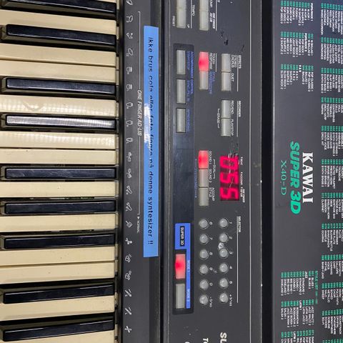 Kawai X40-D Super 3D Quadraphonic Vintage Keyboard Drum Machine