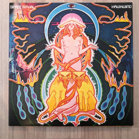 Hawkwind – Space Ritual -  Triple fold-out sleeve. 180g