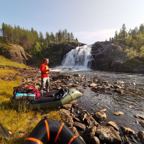 Packraft til leie