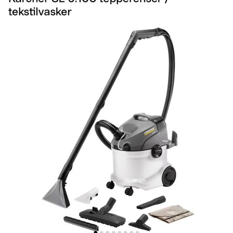 UTLEIE - Kärcher tepperenser / tekstilvasker