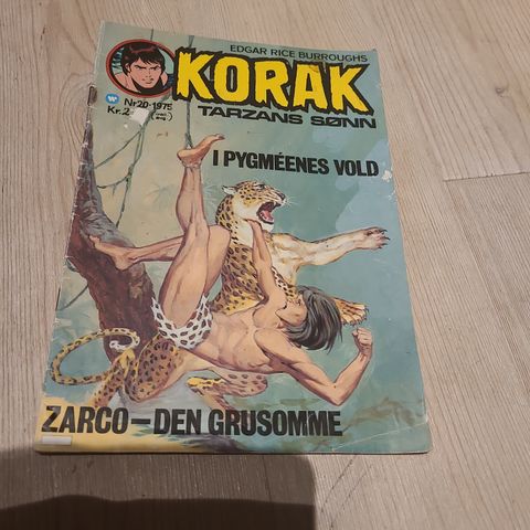 Korak - Tarzans sønn nr 20 1975