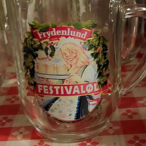 Frydenlund festivaløl glass