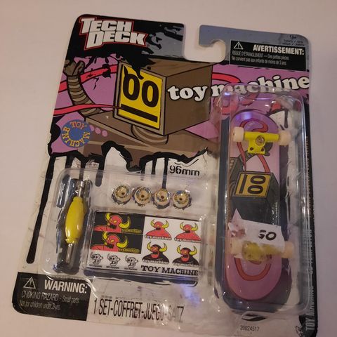 Tech deck - Toy Machine - Forseglet forpakning