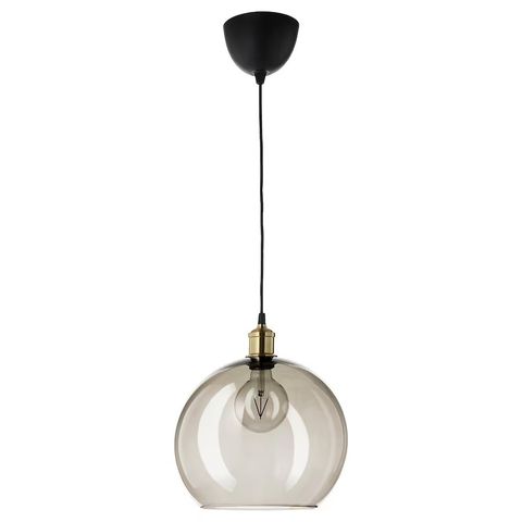 Glass lampe fra IKEA , Jakobsbyn/Jallby