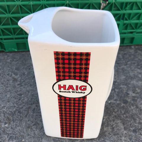 Haig Whisky - kanne, mugge