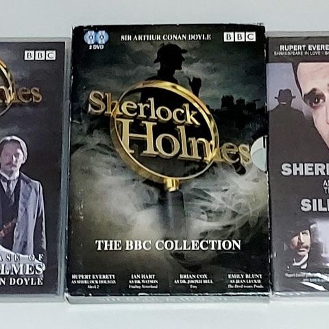 2 DVD.SHERLOCK HOLMES.THE BBC COLLECTION 2005.1 stk.UÅPNET.