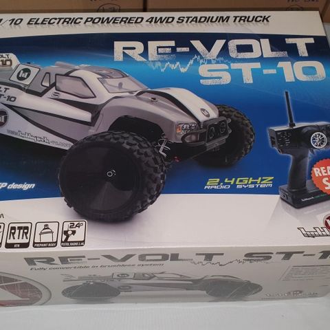 Hobbytech REVOLT ST-10 RTR 1/10 2.4Ghz Stadium Truck Med Batteri & Lader