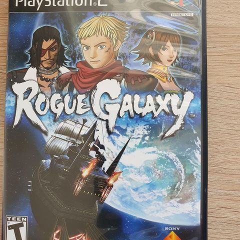 Rogue Galaxy til PS2. Amerikansk versjon.