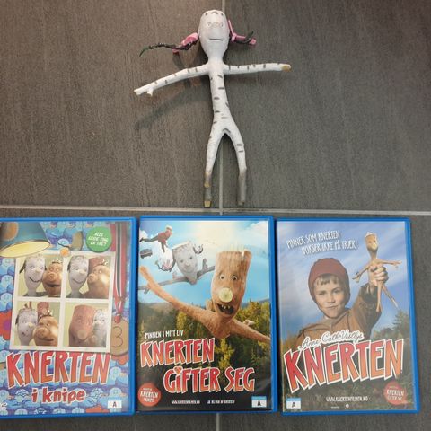 Knerten DVD og figur