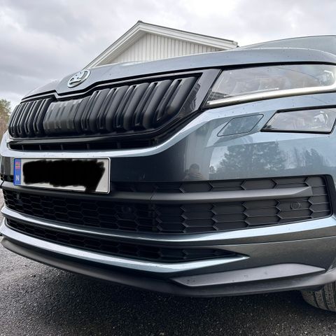 Ezlip frontspoiler lip. Skoda