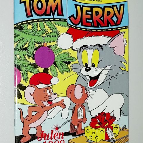 TOM & JERRY BLAD.JULEN 1988.