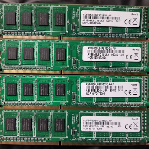 AVF6456U64F9333GA-AP - Avant Technology 2GB DDR3-1333MHz