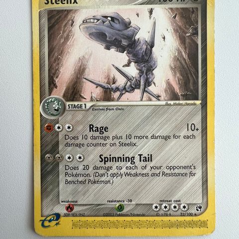 Pokemon Sandstorm: Steelix 2003 23/100