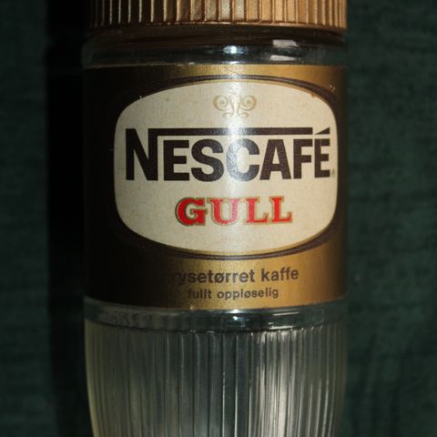 Nescafe glass - 60-tallet.