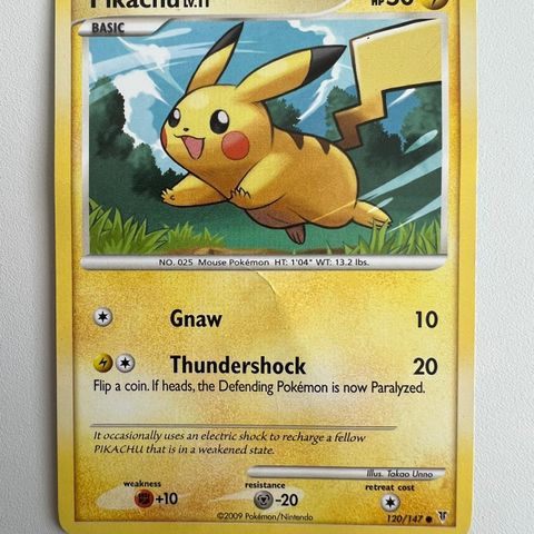 Pokemon Supreme Victors: Pikachu 2009 120/147