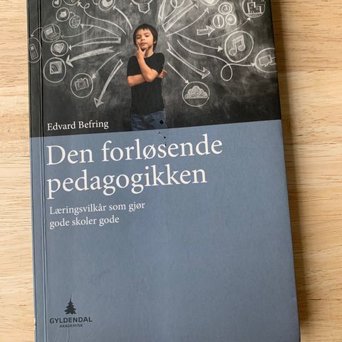 Den forløsende pedagogikken, Læringsvilkår som gjør gode skoler  Edvard Befring