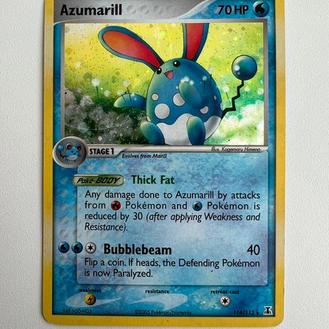 Pokemon Delta Species: Azumarill - 2005 114/113*