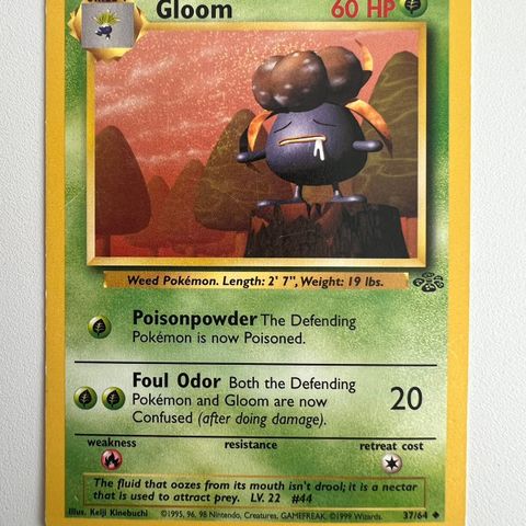 Pokemon Jungle: Gloom 1999 37/64