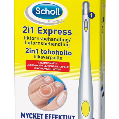 Scholl - Pharma 2-i-1 Liktorn Express