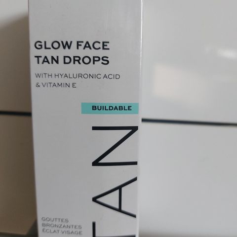 Glow face tan drops