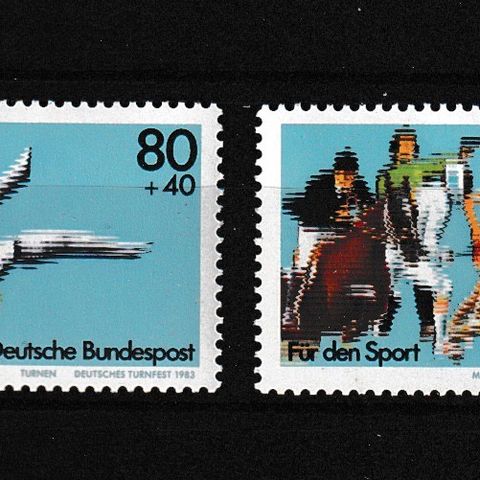 VEST-TYSKLAND 1983 - SPORT - POSTFRISK (T58)