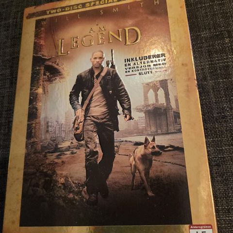 I am legend. Two-disc special edition