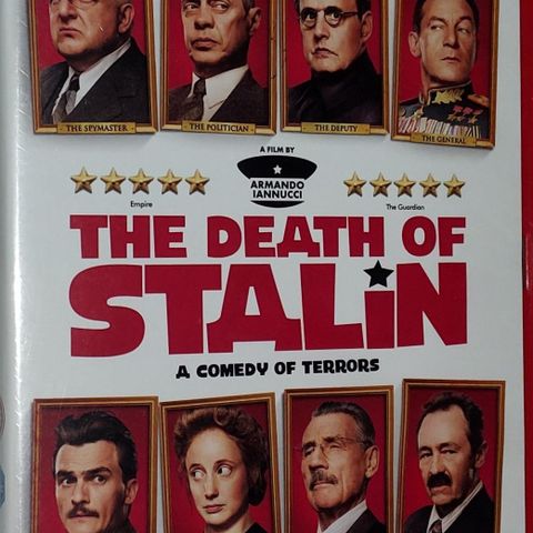 DVD.THE DEATH OF STALIN.UÅPNET.