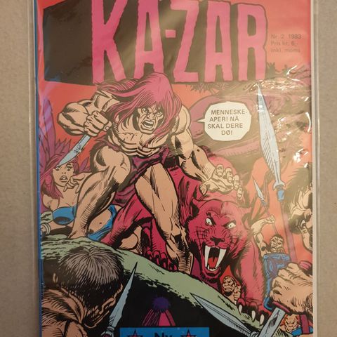 KA-ZAR nr. 2 - 1983!