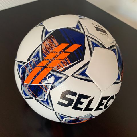 Ny Select Fotball Master Grain V22 - Hvit/Oransje (SIZE 3)