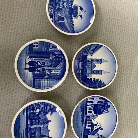 Royal Copenhagen mini plates