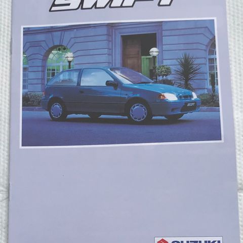 Suzuki Swift brosjyre Bud ønskes