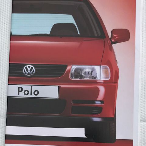 VW Polo brosjyre Bud ønskes