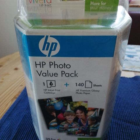 HP 351XL - 3-farge XL Originalblekk