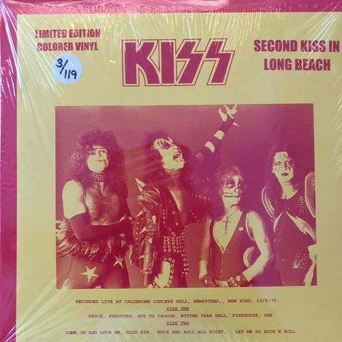 Kiss - Second Kiss In Long Beach 1975 X