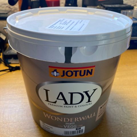 Maling Jotun Lady Wonderwall 3L Farge Evergreen 8479 Feilkjøpt - halv pris!