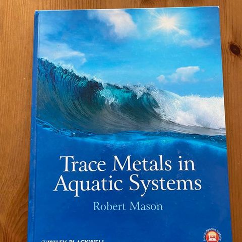 Trace Metals in Aquatic Systems by Mason in English book
