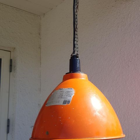 Willab industriell design lampe, vintage 1970-tallet