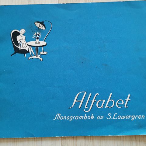 Alfabet - Monogram bok fra 1944