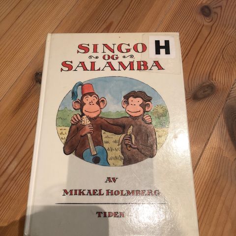 Singo og Salamba barnebok (hentes/sendes)
