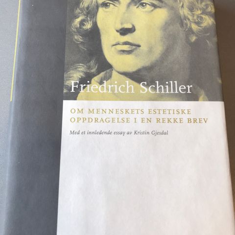 Menneskets estetiske oppdragelse av Friedrich von Schiller