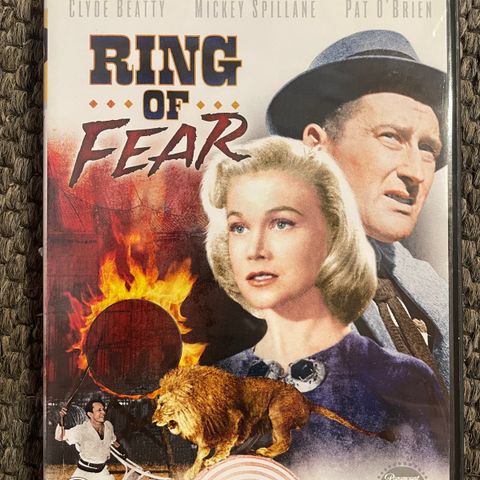 [DVD] Ring of Fear - 1954 (norsk tekst)