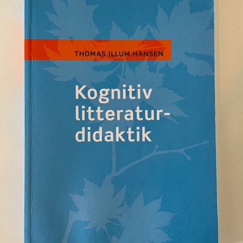 Kognitiv litteraturdidaktik