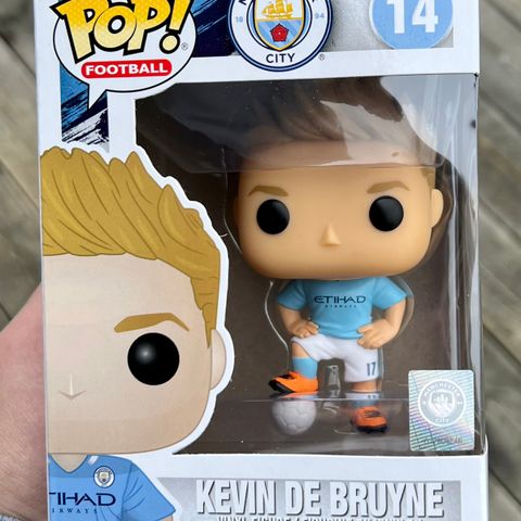 Funko Pop! Kevin de Bruyne | Manchester City F.C. | Premier League (14)